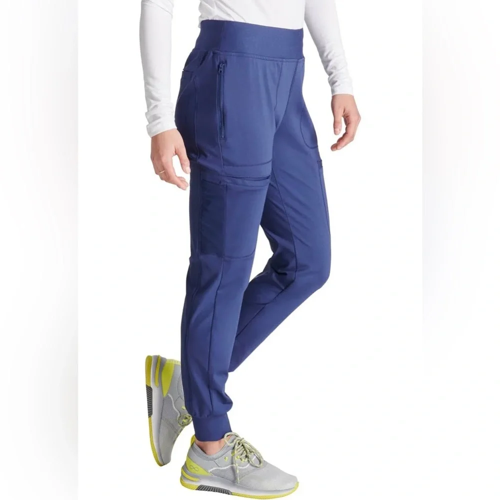 NWT Cherokee Form Mid-Rise Jogger Scrub Pant - Small - Picture 6 of 12